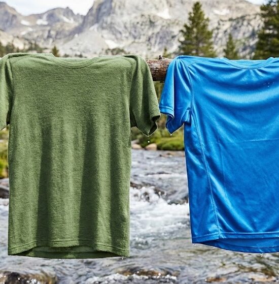 Dwie koszulki techniczne