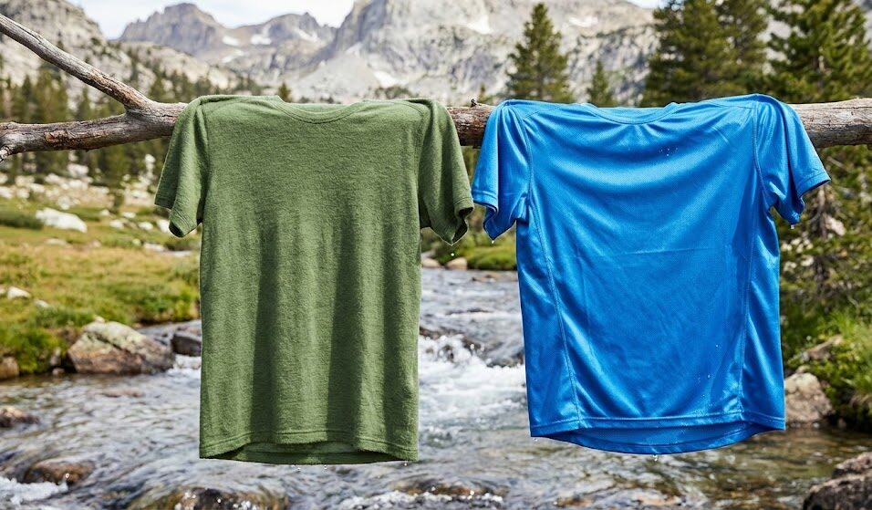 Dwie koszulki techniczne