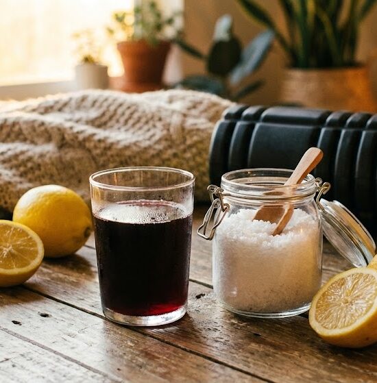 Estetyczne zdjęcie przedstawiające domowe centrum regeneracji