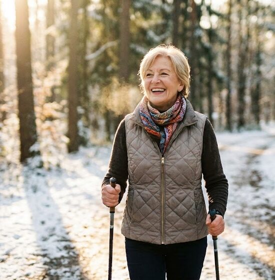 Zdjęcie przedstawiające babcię w wieku około 65 70 lat