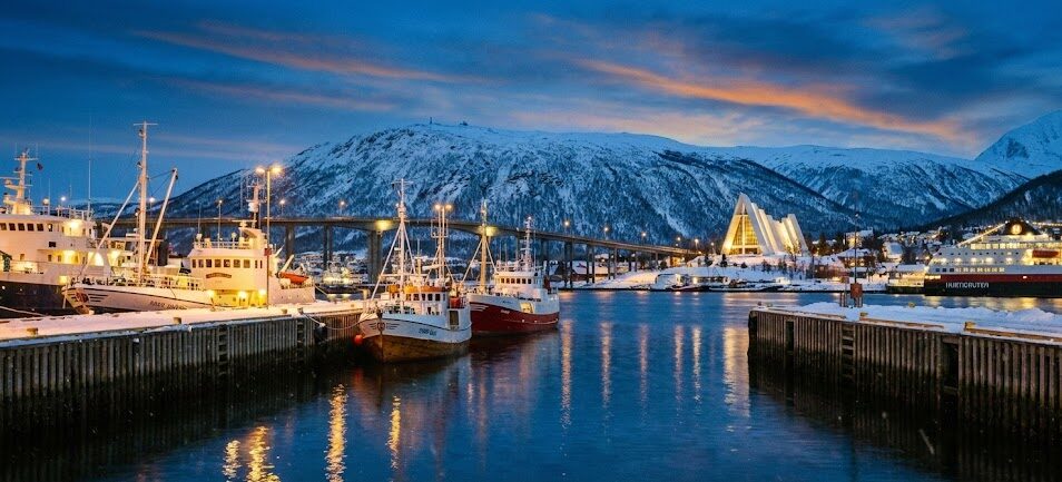 Tromso o błęktnej godzinie