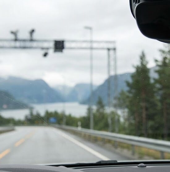 mała, biała kostka elektroniczna z logo AutoPASS.